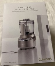 Cuisinart Cordless Mini Prep Pro Mini Chopper / Food Processor RMC100U NEW