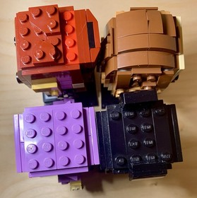 Lego SH Brickheadz Lot- Batman 41585 Flash 41598 Thanos 41605 Aqua Man 41600