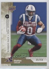 2018 Upper Deck CFL Gold 35/50 Stefan Logan #98 0k65