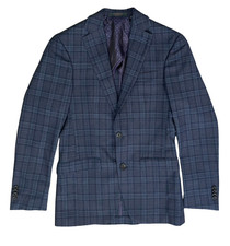 Ted Baker No Ordinary Joe Blazer Plaid 100 Wool Sports Coat Men's 36R