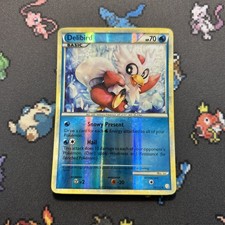 Delibird 39/123 Reverse LP -Vintage Holo Pokemon Card- HeartGold SoulSilver (3k) on eBay
