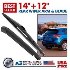 14" & 12" Rear Wiper Blade & Arm All season OEM Quality US All Season Set of 2