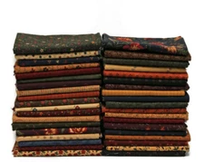 10 Fat Quarters - Kansas Troubles by Moda Calico Floral Flowers Quilting M228.05