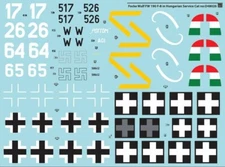 SBS SB-D48026 1/48 Focke-Wulf Fw190F-8 in Hungarian Service