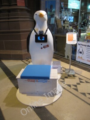Photo 6x4 Go Penguins in the Anglican Cathedral - Penny Liverpool Penguin c2009