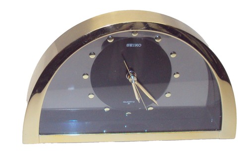 Rare, Discontinued Product, Seiko Emblem Table Clock, Hw454B | eBay