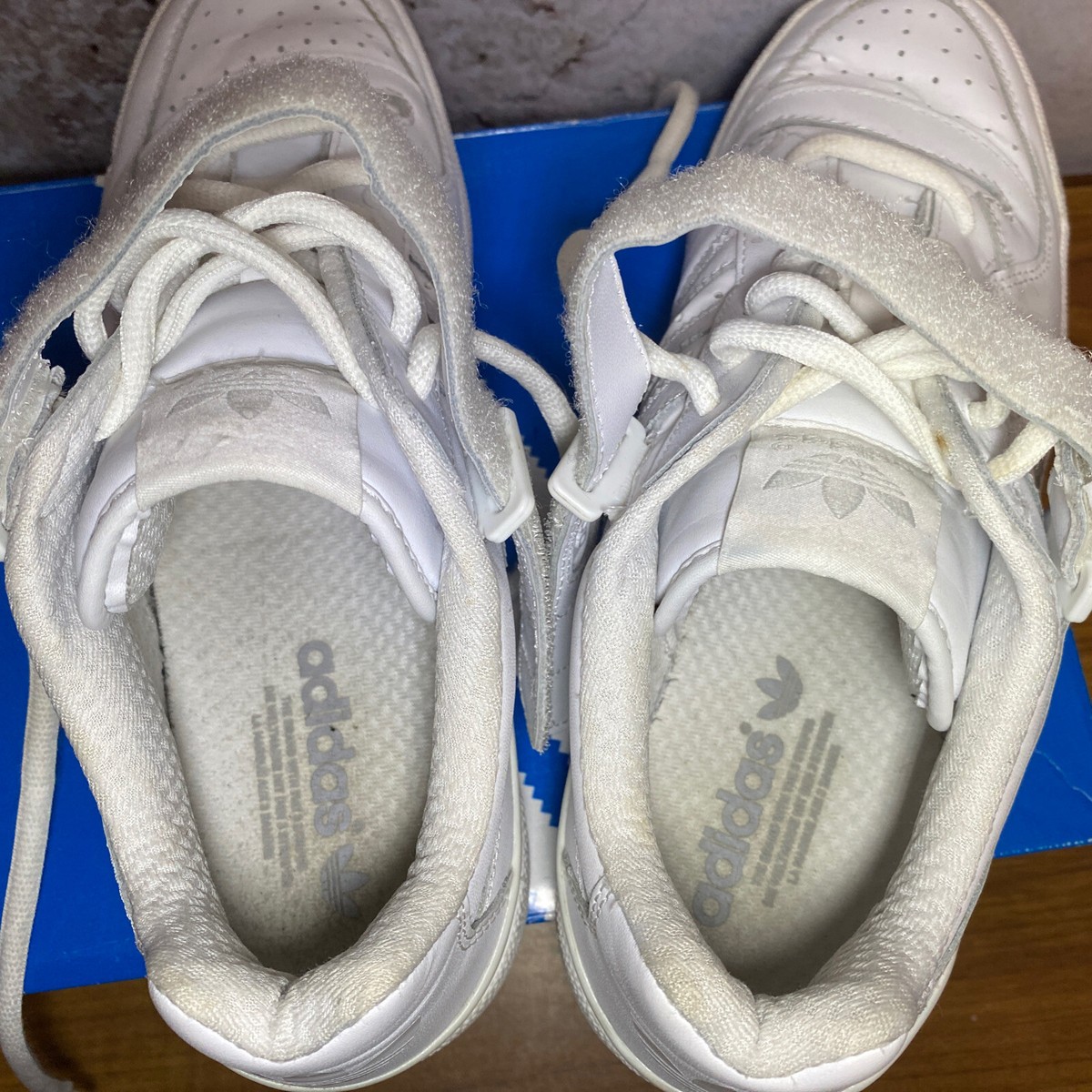 user_707d439f 白 Amazon.com | adidas Forum Mid Womens Shoes Size 8, Color