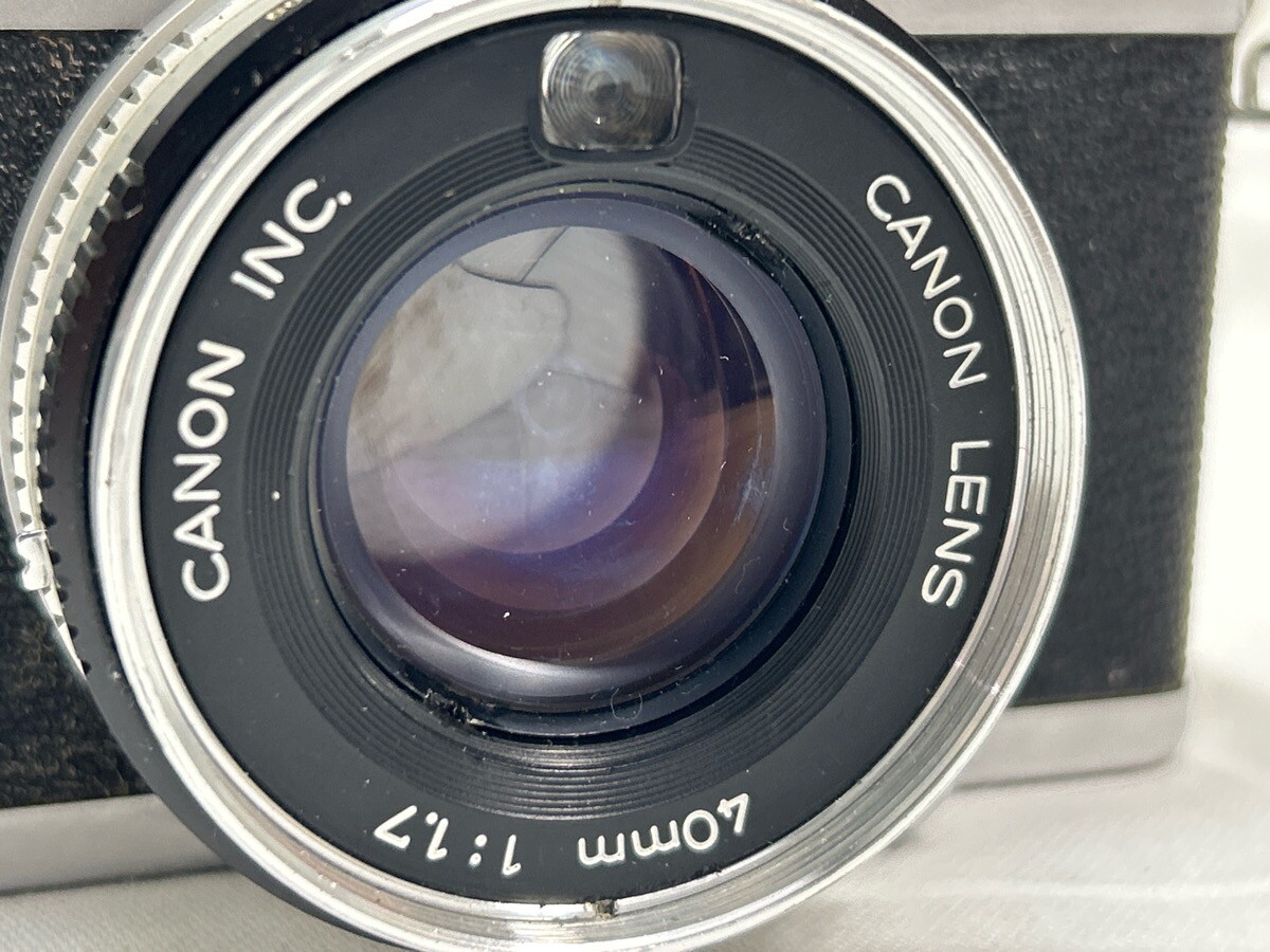 Canon Canonet QL17 G-III Rangefinder Black, w/40mm f/1.7