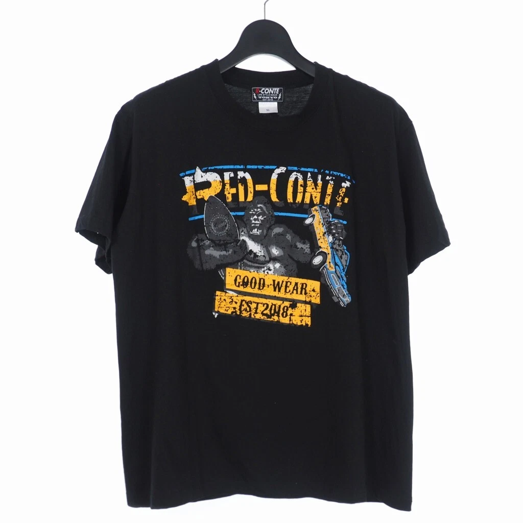 Arcante R-Conte King Kong Print T-Shirt Cut And Sew Short Sleeve
