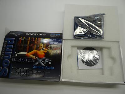 DELL CREATIVE SOUNDS BLASTER P380K PCIE SOUND CARD KIT SB1040 NIB
