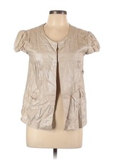 Nwt Hazel Women Gold Jacket L