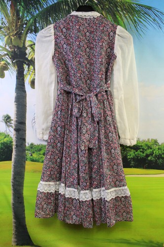 Vintage Gunne Sax By Jessica San Francisco Girls Dress Size 8 - Picture 5 of 6