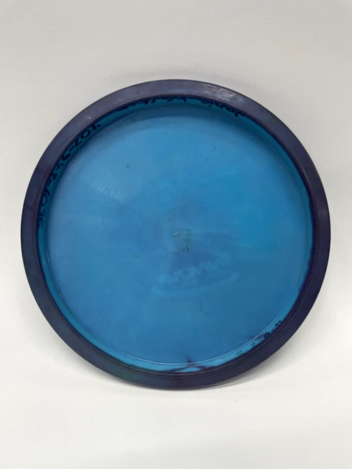 USED Innova Star GATOR 175g, Blurple Swirly Dye, Beefcake Middy, Inked Rim - Image 2 of 2