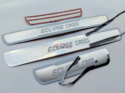 For 2024 Mitsubishi Eclipse Cross Door Sill Protector Scuff Plate Cover