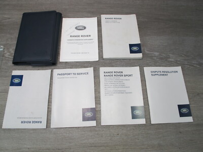 2015 LAND RANGE ROVER L405 OWNER USER OPERATOR GUIDE MANUAL BOOK CASE SET