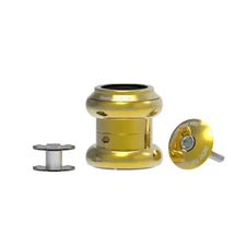 COOK BROS. RACING ABEC 5 Bearing 1-1/8" Threadless Headset GOLD 