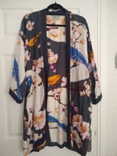 One Hundred Stars Birds And Blossom Long Kimono