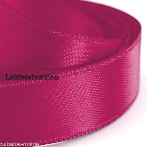 ROULEAU 10 mètres RUBAN SATIN UNI 6 mm - Nombreux Coloris - Scrapbooking Bijoux - Photo 31 sur 84