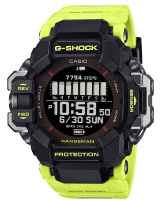 Lunette Jaune Pour Casio G-Shock Rangeman GPR-H1000-9 - Résine Biosourcée - Neuve