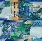 KENYA - Kenya - 200 shilingi 2019 FDS - UNC