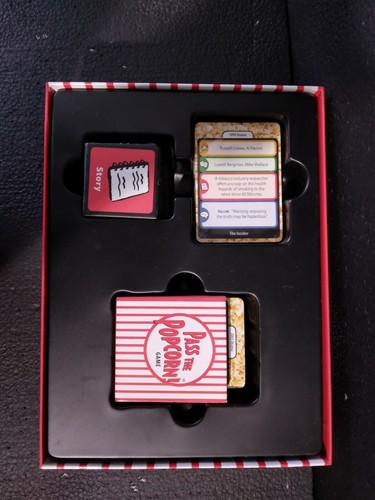 Pass The Popcorn Game Fast Paced Movie Fun Game Bonus 80's and 90's Theme Pack - Picture 5 of 8
