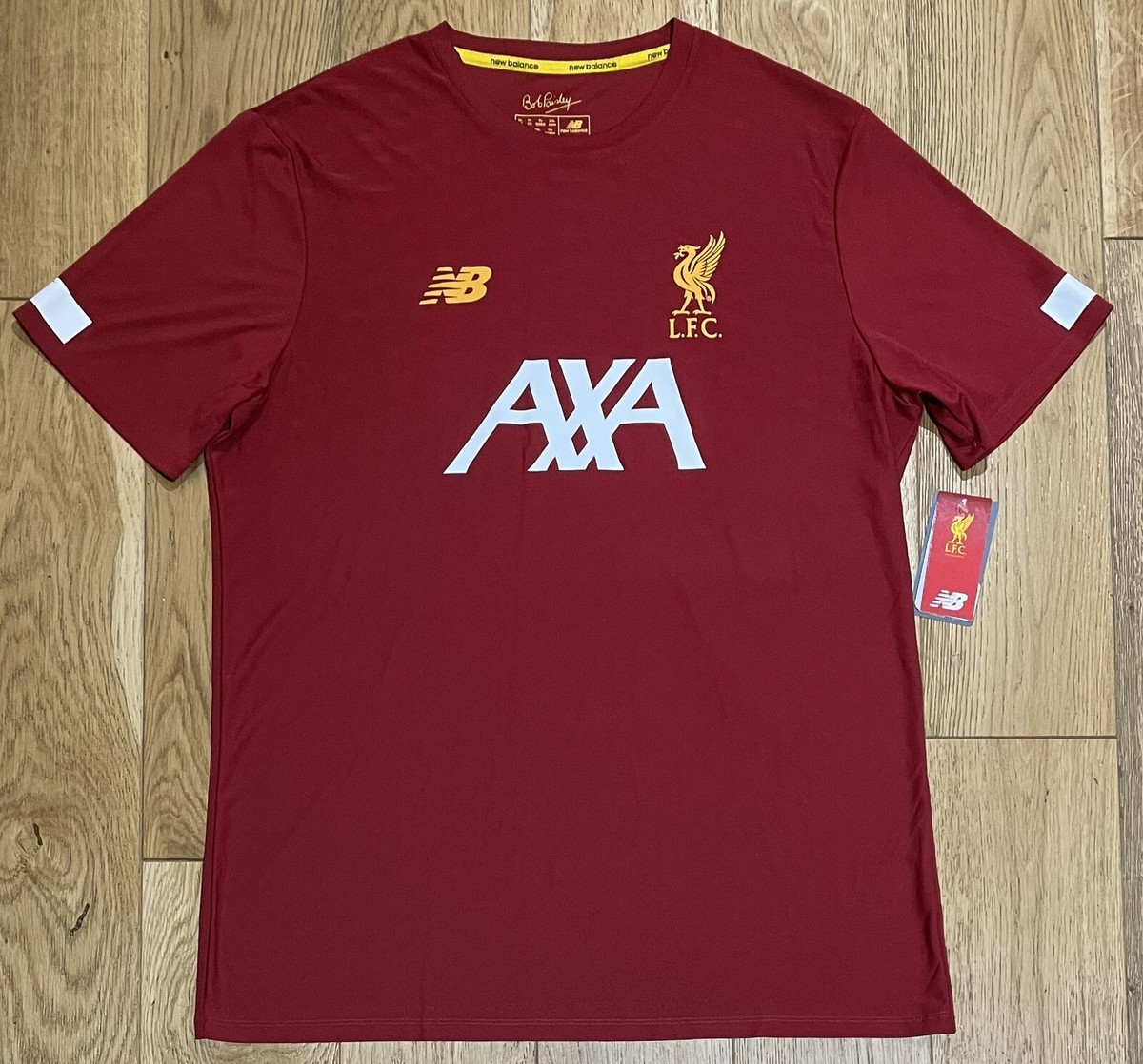 Liverpool Football England Shirt LFC New Balance AXA Training Top