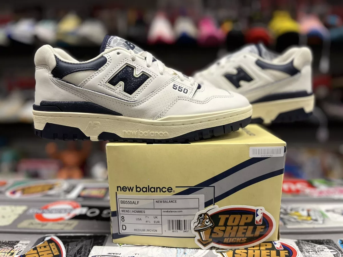 New New Balance ALD 550 Navy 2020 Size 8 Rare Authentic Trainer White Hype Low