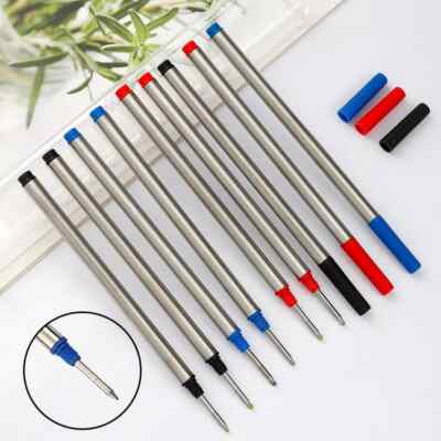 Rollerball Minen Ersatzmine Mine Tintenroller Minen 0,5mm Schwarz / Blau DE Ship