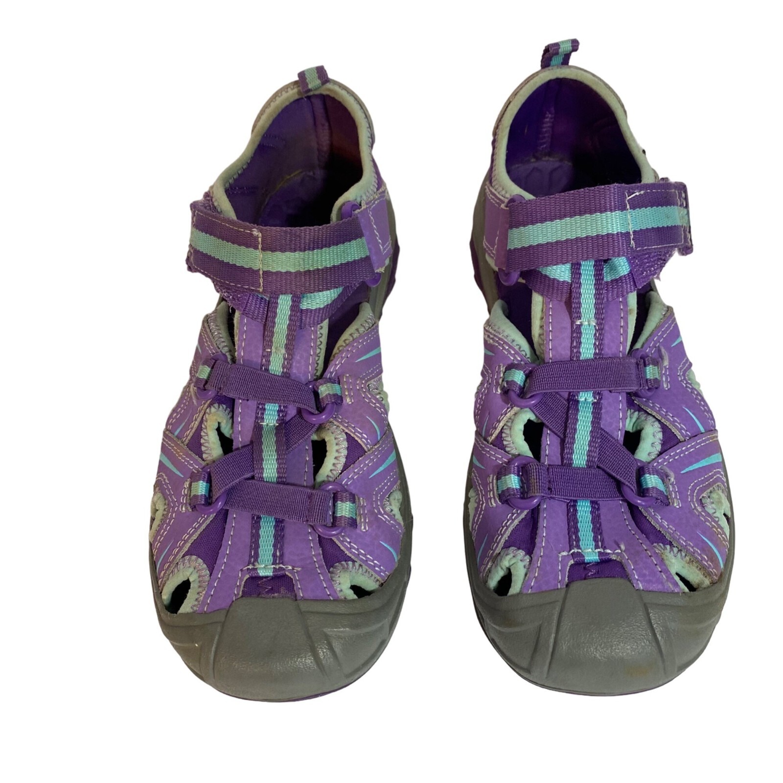 MERRELL Sandali Merrill Hydro Hiker da bambina taglia 2M EU 33 UK 1 grigio viola e turchese