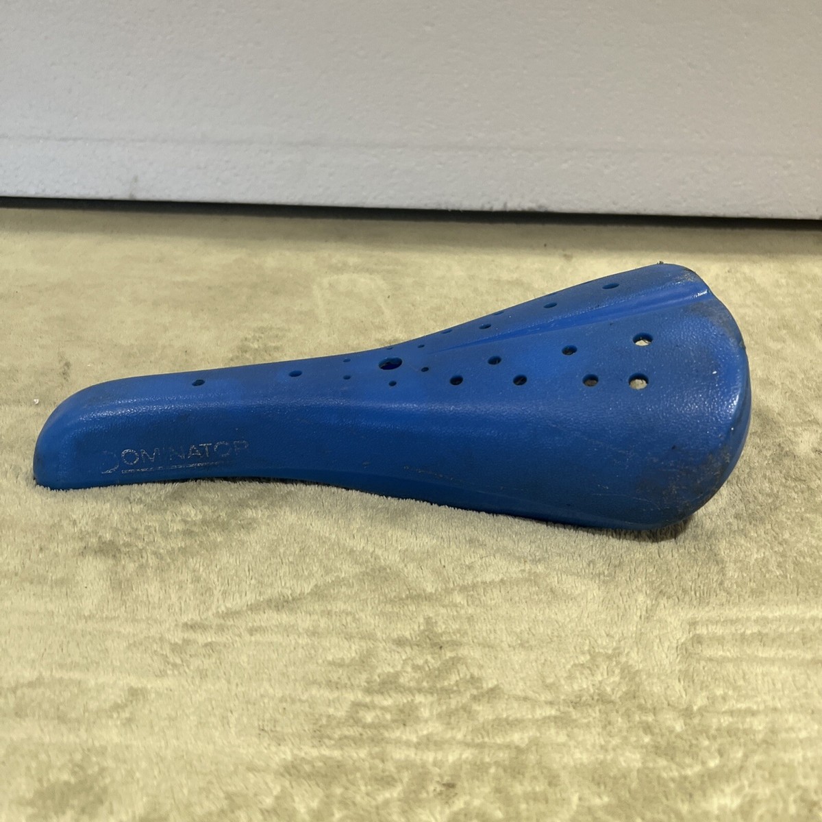 80s Viscount Dominator bmx seat Old school. Blue | eBay