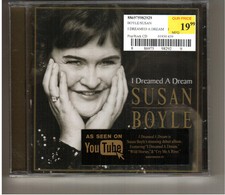 New Collectible Susan Boyle Debut 2009 CD Album I Dreamed A Dream Promo Sticker