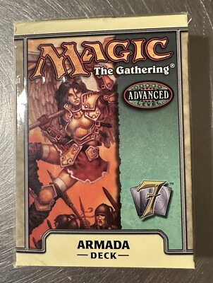 Magic The Gathering 7th Edition Armada Theme Deck (White) Factory Sealed