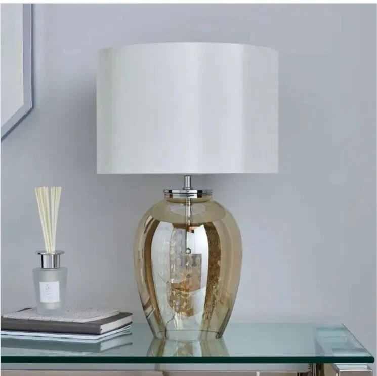 Seychelles champagne sale glass table lamp