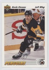 1991-92 Upper Deck Kevin Stevens #154 0a4