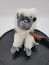 Vintage Wild Republic Plush Hanging Tamarin Monkey 8  Long Tail