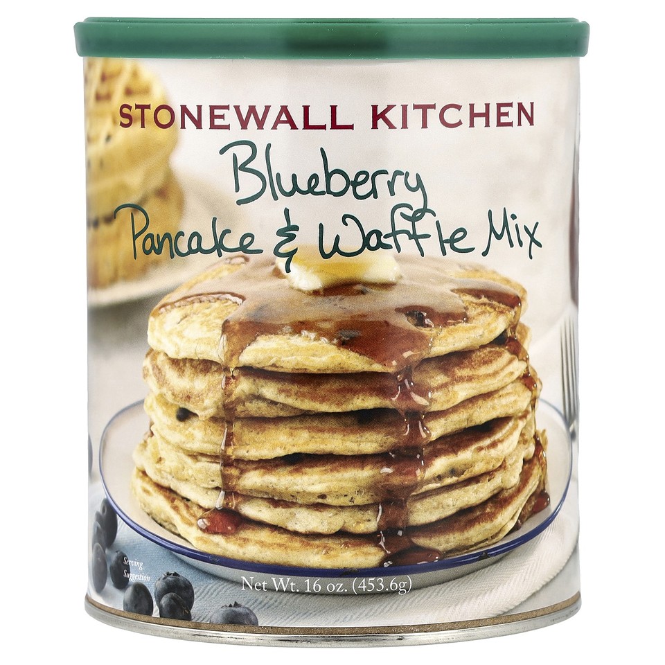 Blueberry Pancake & Waffle Mix, 16 oz (453.6 g)