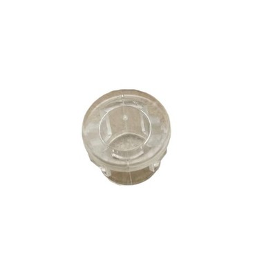 One 3/8'' Clear Plastic Hole Plug HPC375