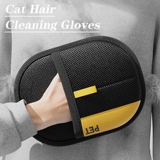 Pet Hair Removal Tool Reusable Static Removal Gloves Double Sided US I4C7