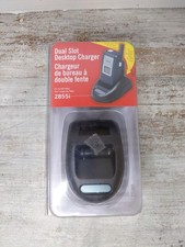 Vtg Dual Slot Desktop Charger For Use With Nokia 2855i Mobile Phone  Battery