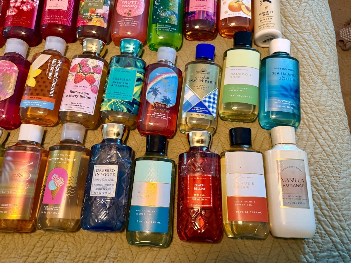 Bath&Body works Body wash等　バラ売り可 BRAND NEW, Bath & Body Works 10oz Hair/Face/Body Wash, Various