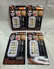 Lot Of 4 Halloween Pencil  Crayon Makeup Kit