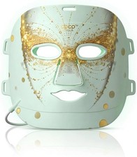 LED Face Mask Light Therapy, Red, Blue and NIR Light Therapy Mask for Face, Anti