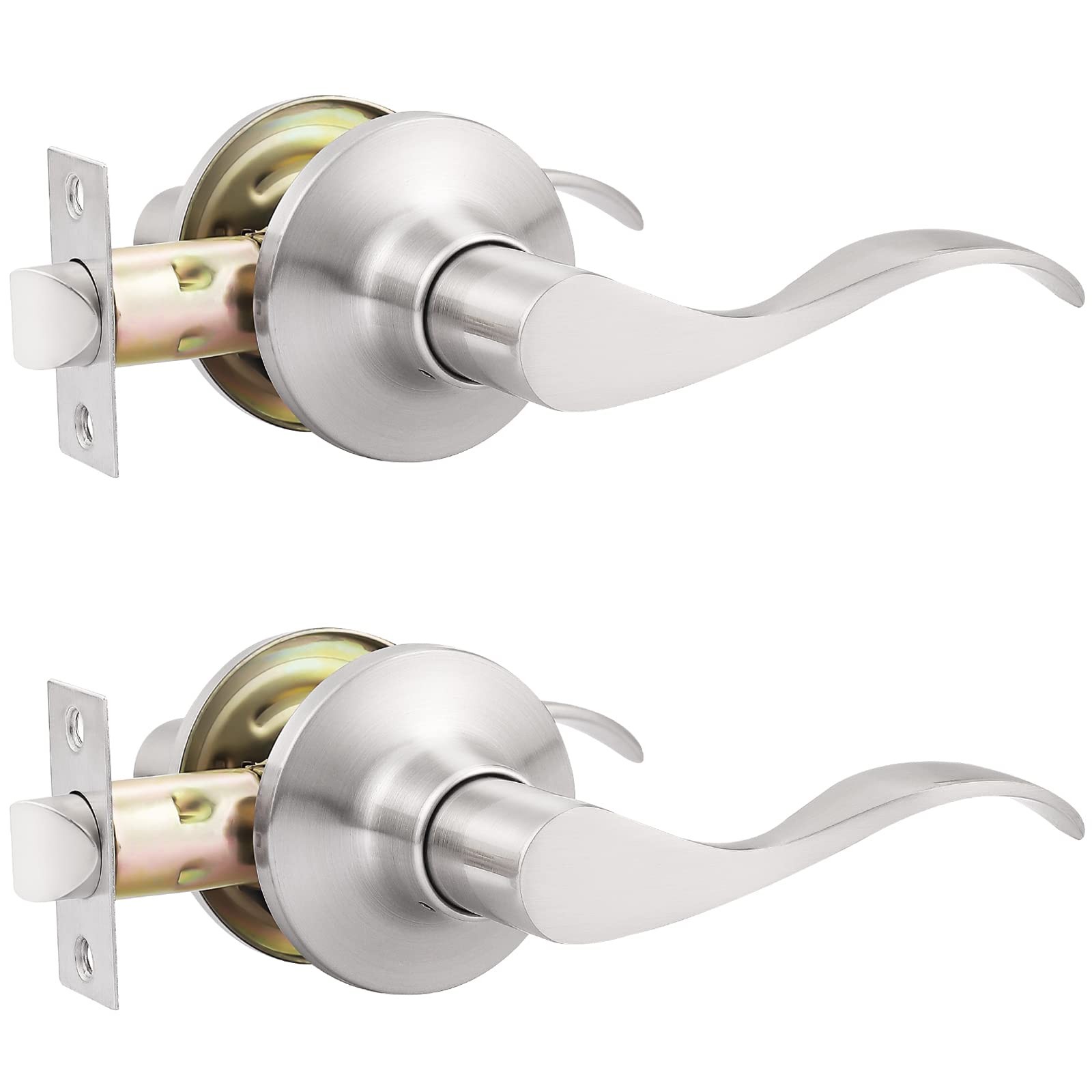Interior Door Handles Passage Door Levers For Hallway C...