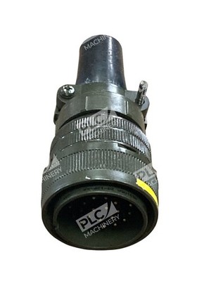 Amphenol MS3106A 28-12P-KR Connector Plug w/ MS3057-16A Threaded Coupling