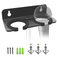 Multi Microphone Holder for Handheld Dynamic, Wired and Wireless Mics Storage...