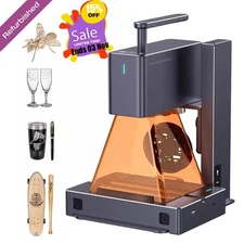 Refurbished LaserPecker LP2 Laser Engraver Cutter Rotary Roller Laser 600mm/s