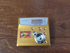Sony Net MD Walkman MZ-N505 Type-R MiniDisc Player Recorder  Minidisc Gold