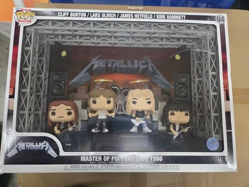 Funko Pop METALLICA Master Of Puppets Tour 1986 #04  Walmart Exclusive