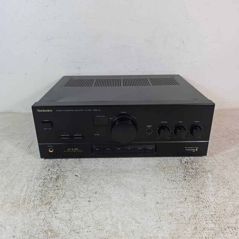 Technics SU-X120 Integrated Amplifier Receiver Hi-Fi Separate Vintage Working