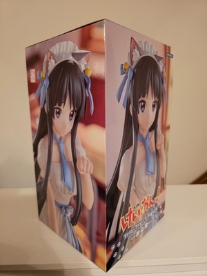 K-ON! Trio-Try-iT FuRyu Akiyama Mio Cat Ears Maid Outfit Figure *US SELLER*